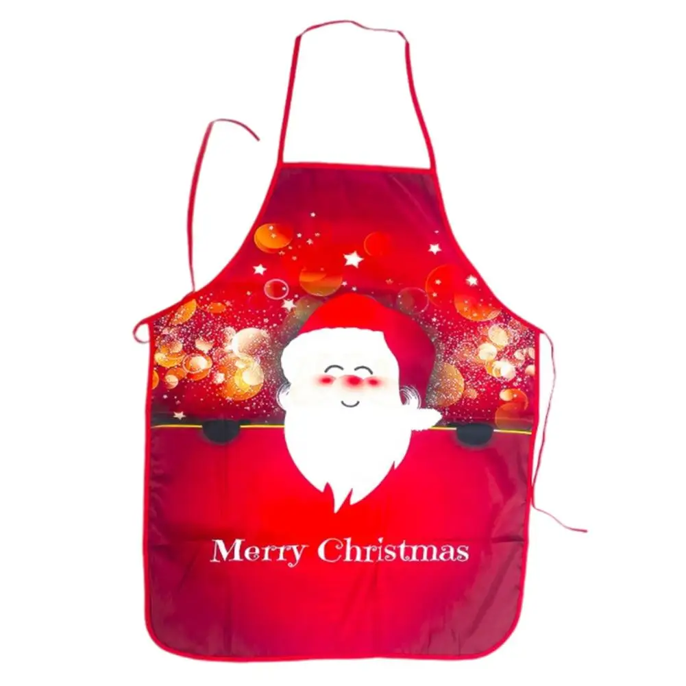 

Christmas Apron Adjustable Santa Anime Chef Aprons Funny Cartoon Kitchen Aprons For Men Women Adult Children Christmas Party C