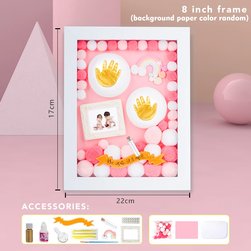 Комплект для новорожденных с принтом в виде руки подарок девочек и мальчиков