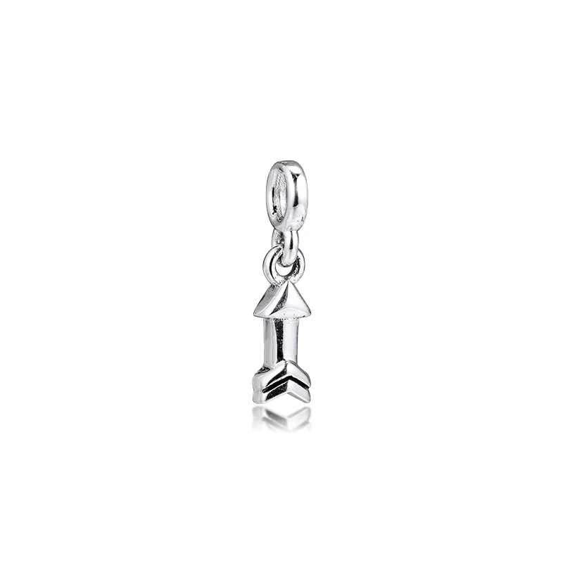 Fits Europe Me Bracelet Argent 925 Sterling Silver My Arrow Dangle Charm Small Hole Beads for Jewelry Making Bijoux | Украшения и