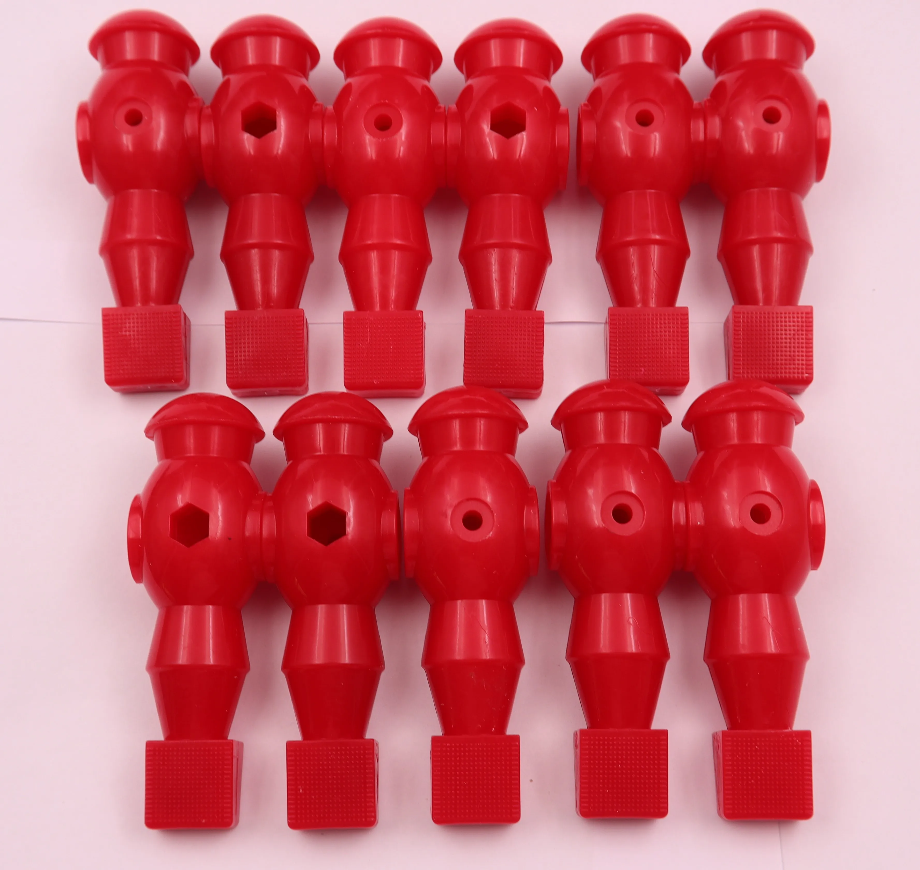 

FREE SHIPPING 22pcs/lot blue/red 5/8" rod Foosball Soccer Table football man Player men replacement parts 08