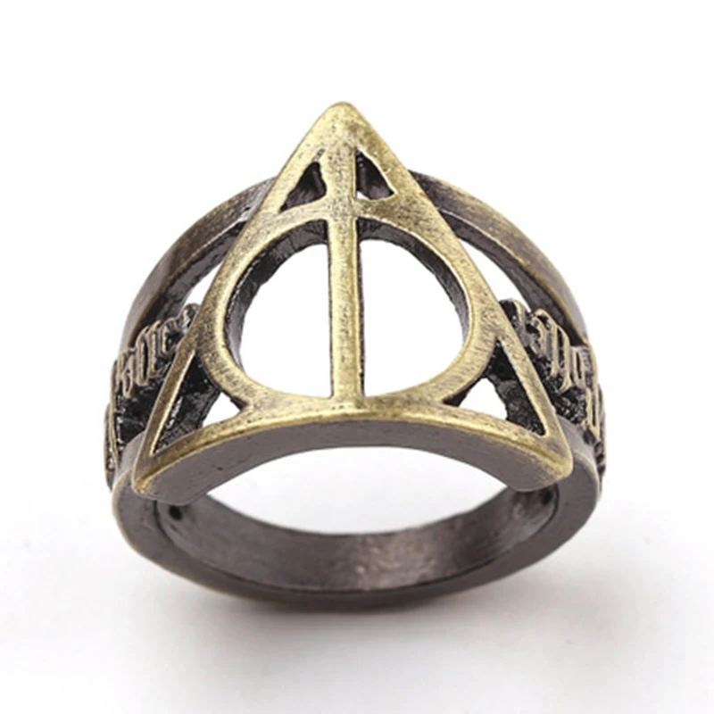 Винтажный Стиль Классический треугольник Змея Лев кольца совы для детей Подарки