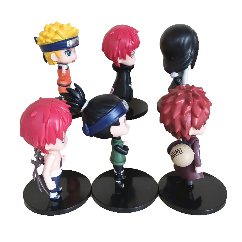 Фигурка героя Аниме Наруто ГК Узумаки Хьюга недзи модель Q версии 9 см АБС-пластик