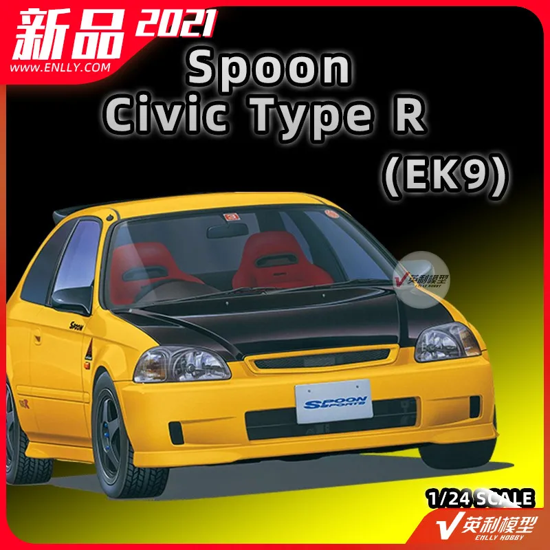 

Fujimi Assembled Model 1 / 24 Honda Spin Civic Type R (ek9) 04635 Car Model Plastic Kit Building Model
