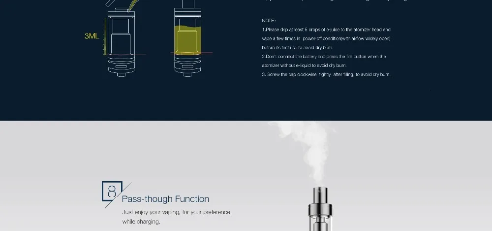 Подарок на бретелях! Vape мод электронная сигарета Move Grand TC 80 Вт коробка мод подходит атомайзер 510 нить 18650 батарея(без батареи