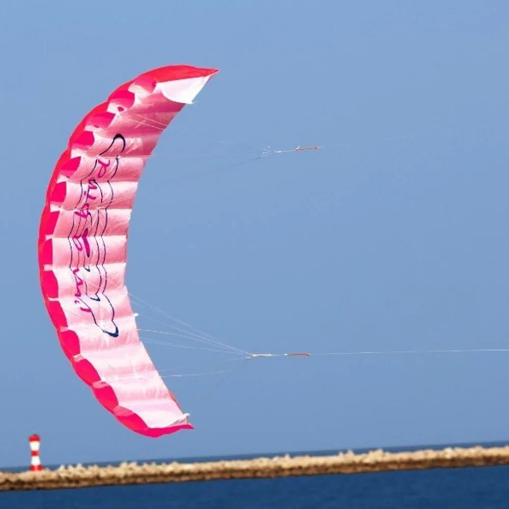 

1.4M Dual Line Kitesurfen Stunt Parachute Zachte Parafoil Surfen Kite Sport Kite Enorme Grote Outdoor Activiteit