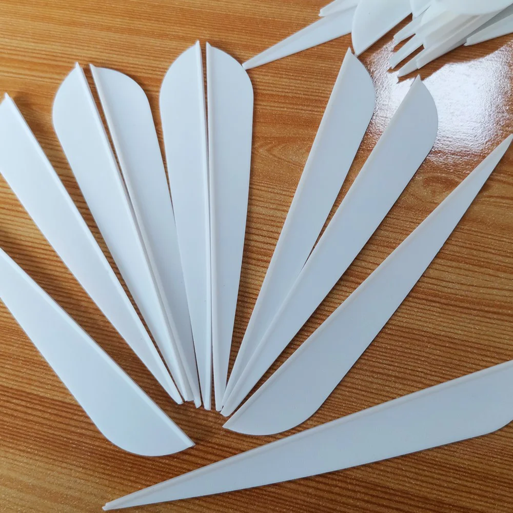 

30/50Pcs Arrows for bow Archery arrow feather 3 inches Plastic Arrow Vanes TPU Feather for Arrow Shaft DIY Shooting Hunting