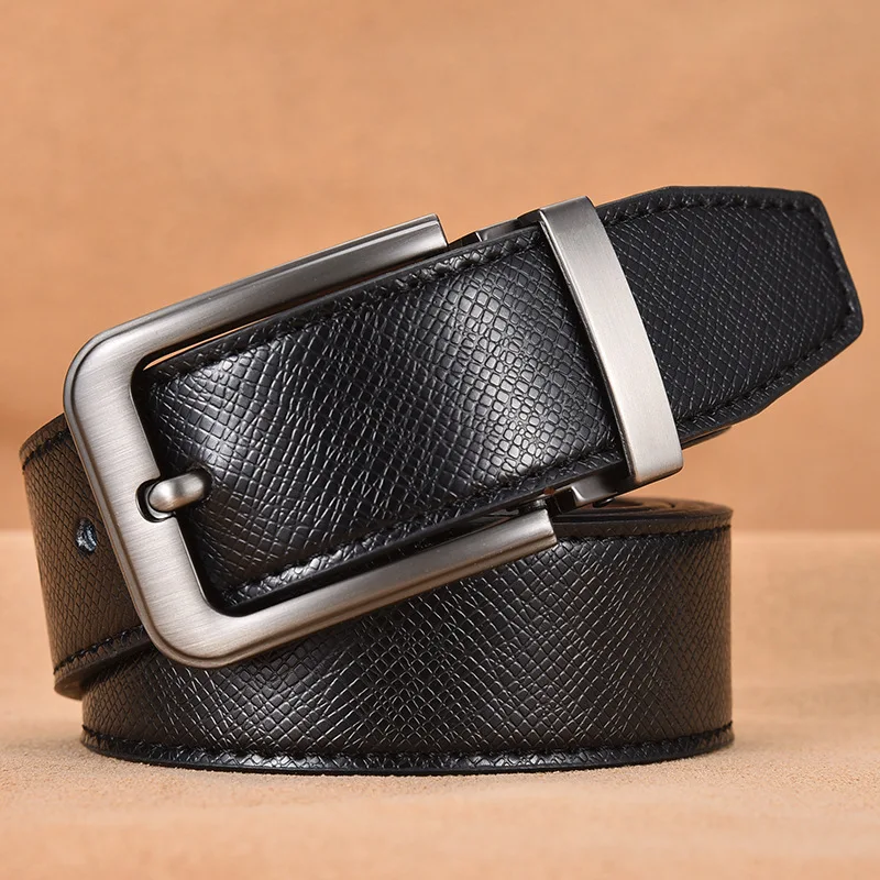 Plyesxale мужской ремень с пряжкой из сплава натуральная кожа новинка 2020 роскошный