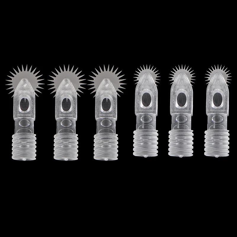 

3/10Pcs Disposable Roller Microblading Needle 6.5/10mm Tattoo Eyebrows Fog Embroidery Pin For Permanent Makeup Micro Manual Pens