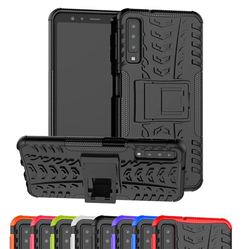 Противоударный чехол из ТПУ и поликарбоната матовый армированный бампер