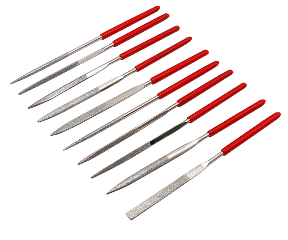 

Hobbyworker Diamond Mini Needle File Set Hand Tools for Ceramic Glass Gem Stone Hobbies and Crafts 3D Print Model polish
