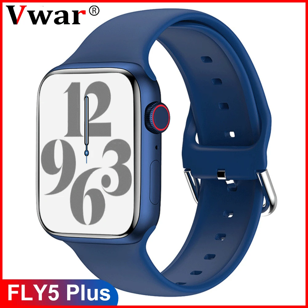 Смарт часы Vwar FLY5 Plus версия 6 полный экран 1 75 дюйма 44 мм Bluetooth|Смарт-часы| |