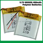 3,7 V 400mAH 602525 602626 PLIB полимерный литий-ионныйлитий-ионный аккумулятор для смарт-часов GPS