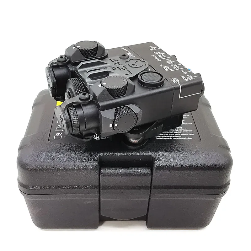 Светодиодный светильник для оружия белого цвета + красные лазерные линзы с