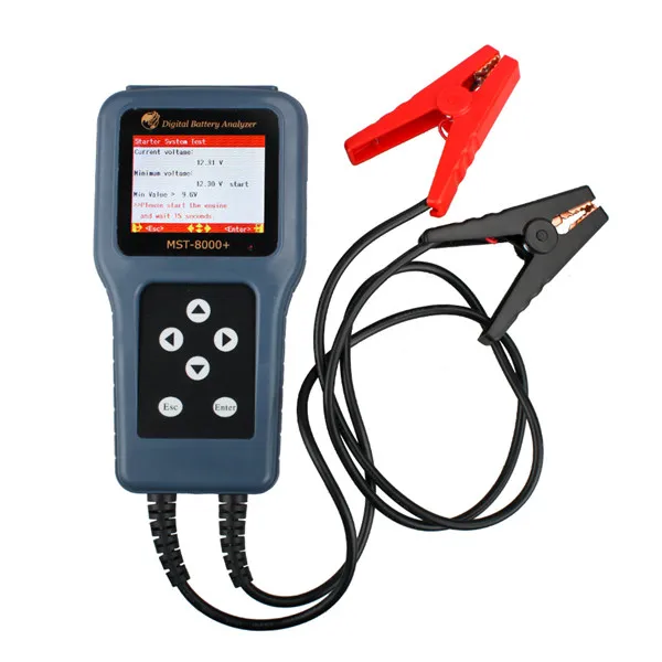 

IN STOCK Vehicle Battery Tester 12V &24V charge system test ter tool MST-8000+ without printer