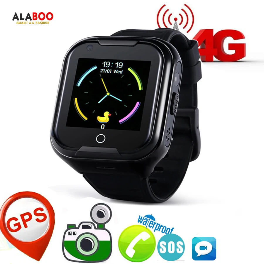 

Смарт-часы IP67, 4G, GPS, Wi-Fi, SOS