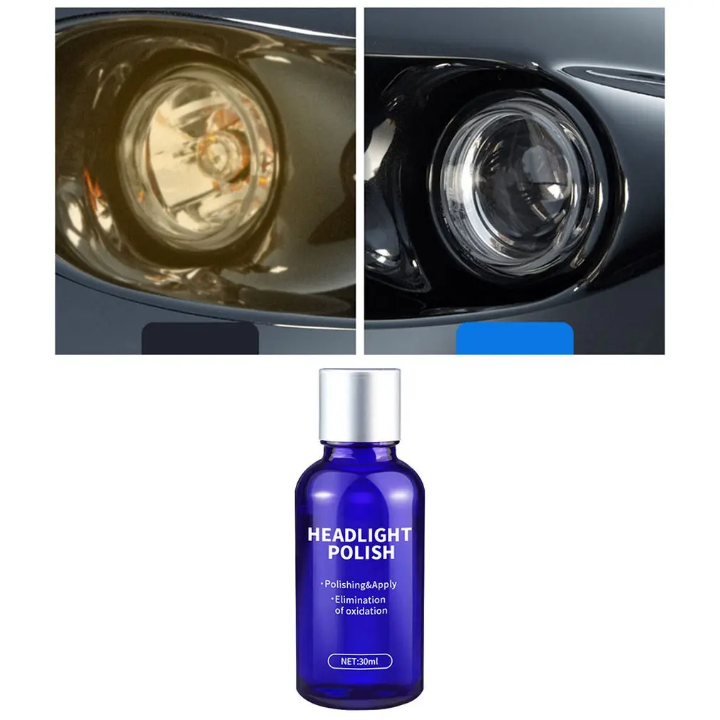 

Car Headlight Repair Coating Solution Repair Kit Oxidation Rearview Coating Headlight Polishing Anti-scratch Liquid