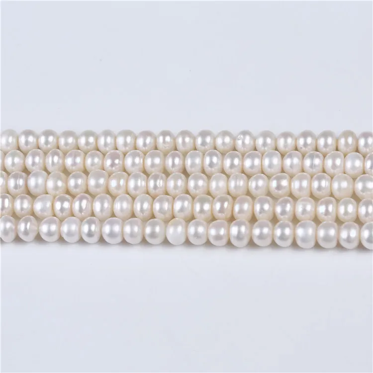 Оптовая продажа низкая цена плоские пуговицы 8-9 мм бусины из пресноводного