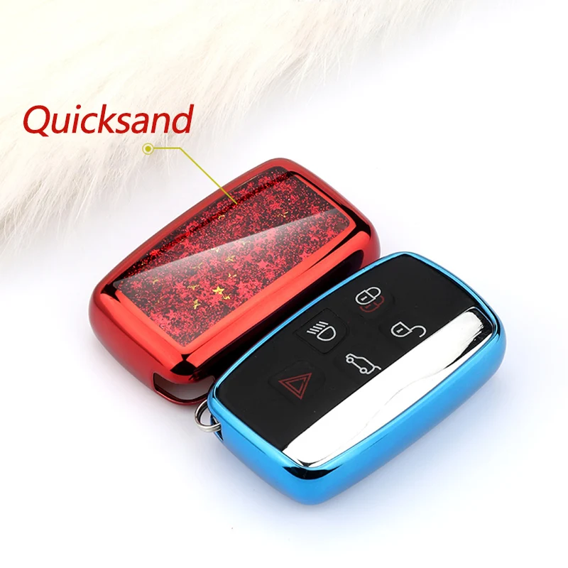 Чехол для автомобильного ключа Quicksan чехол Land Rover A9 Range Sport Evoque Freelander 2 Jaguar XE XJ XJL XF C-X16