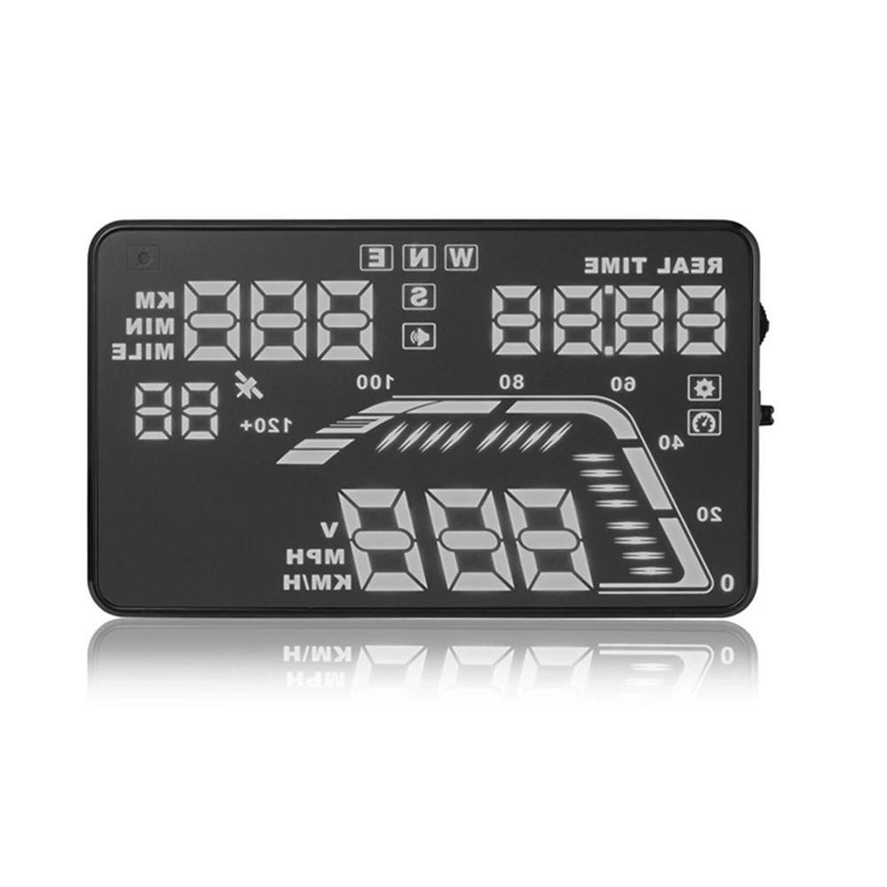 

Hot Q7 Car HUD Head Up Display GPS Speedometers Projector Speeding Warning