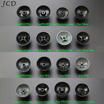 JCD 1PCS Replacement Controller Analog Thumbstick Thumb Stick Mushroom Grip Cap Cover for PS2 PS3 PS4 Pro Slim PS5 Xbox one 360 2