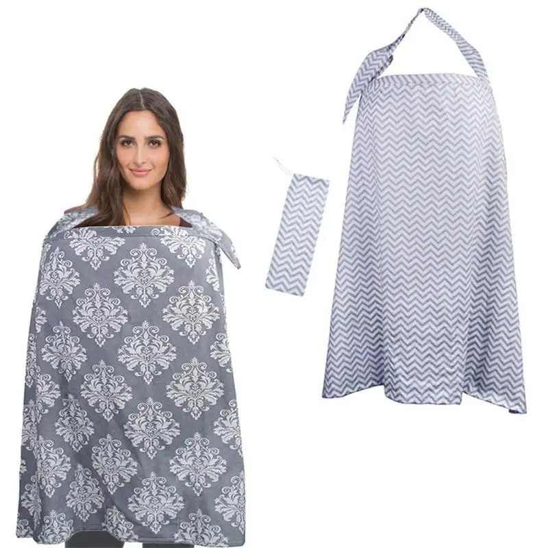 

New Upgraded Excellent Cotton Shading Shawl Multi-purpose Breastfeeding Towel Mother out Travel Feeding Anti-glare Cover