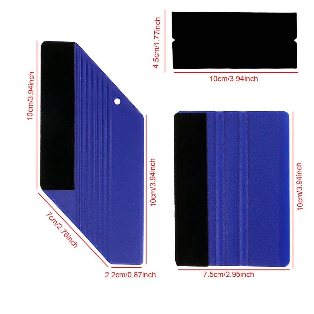 

21 Pcs Scraper Tools Car Accessories Squeegee Vinyl Wrap Film Edge-closing Tool for Automobile Scraper Tools Auto Accessories