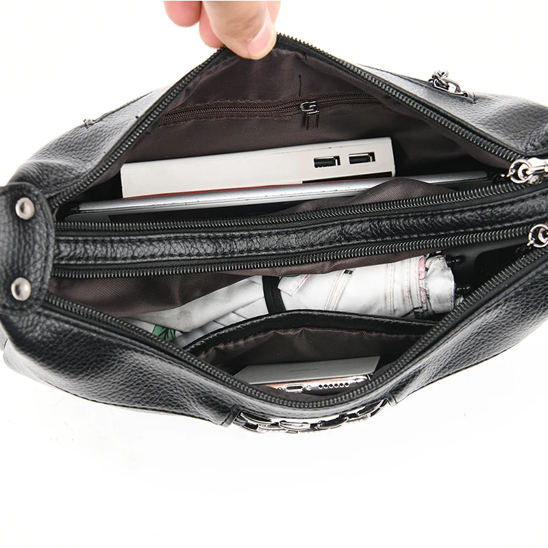 

2020 New Leather Women's Handbag Designer Brand Messenger Bag Summer Style Crossbody Shoulder Bags for Women 2020 Sac Main Femme