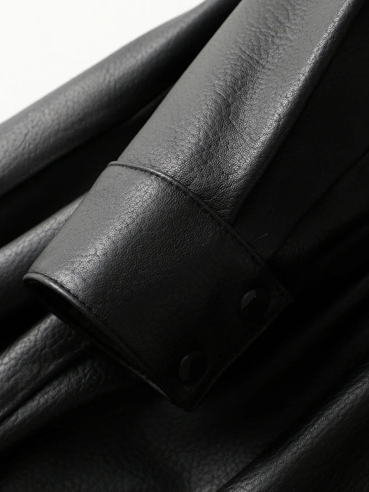 Пальто женское с мехом пальто из овчины осень 2020 Женская куртка натуральной кожи