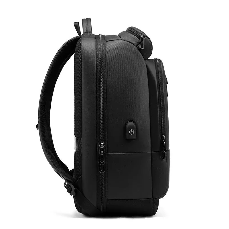 Мужской деловой дорожный рюкзак из ПВХ водонепроницаемый вместительный ранец