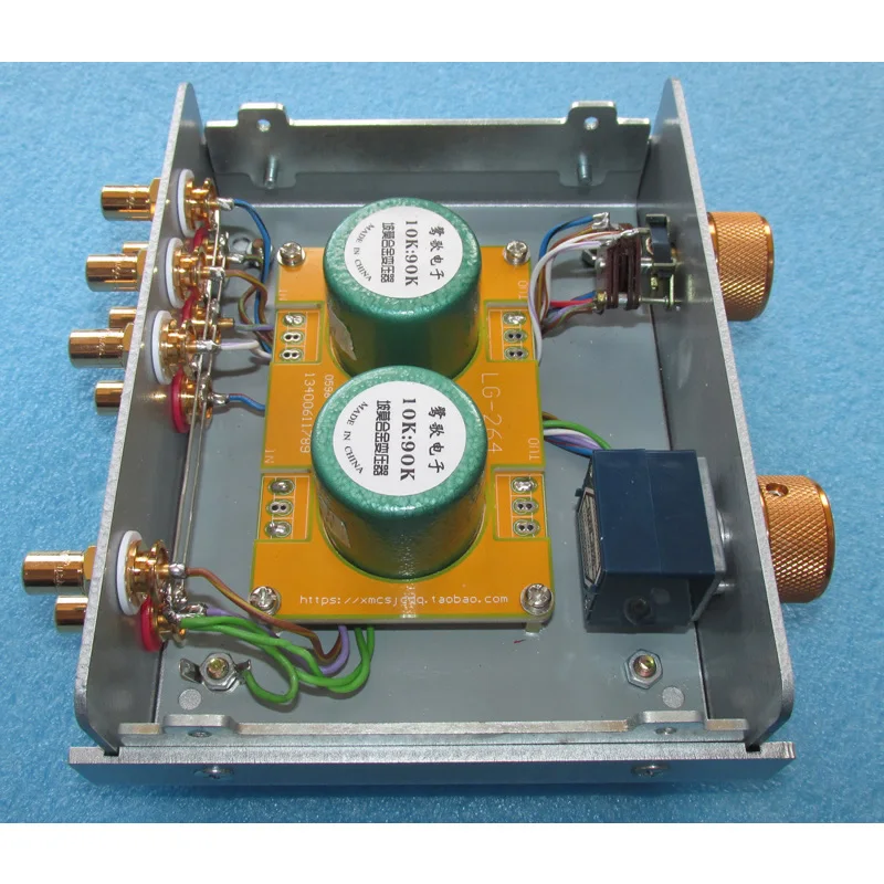 Permalloy 10K: 90K Wideband Passive Preamp 3x Amplifier Three-way Select Input Volume Control | Обустройство дома