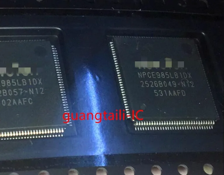 

5PCS NPCE985LB1DX NPCE985LBIDX QFP-128 Power management chip New imported original original
