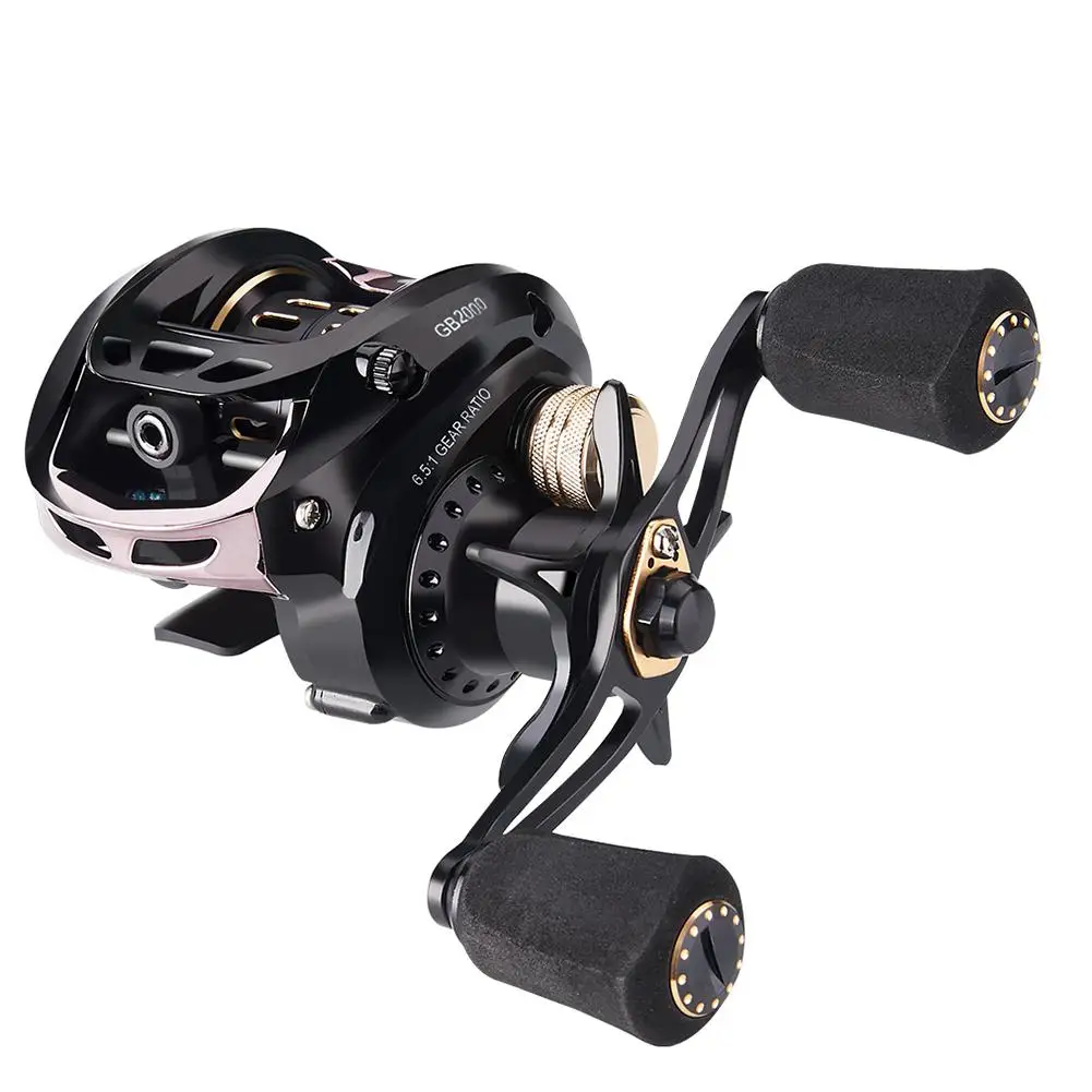 Studyset Низкопрофильная катушка baitcasing 6 + 1BB высокоскоростная для приманки