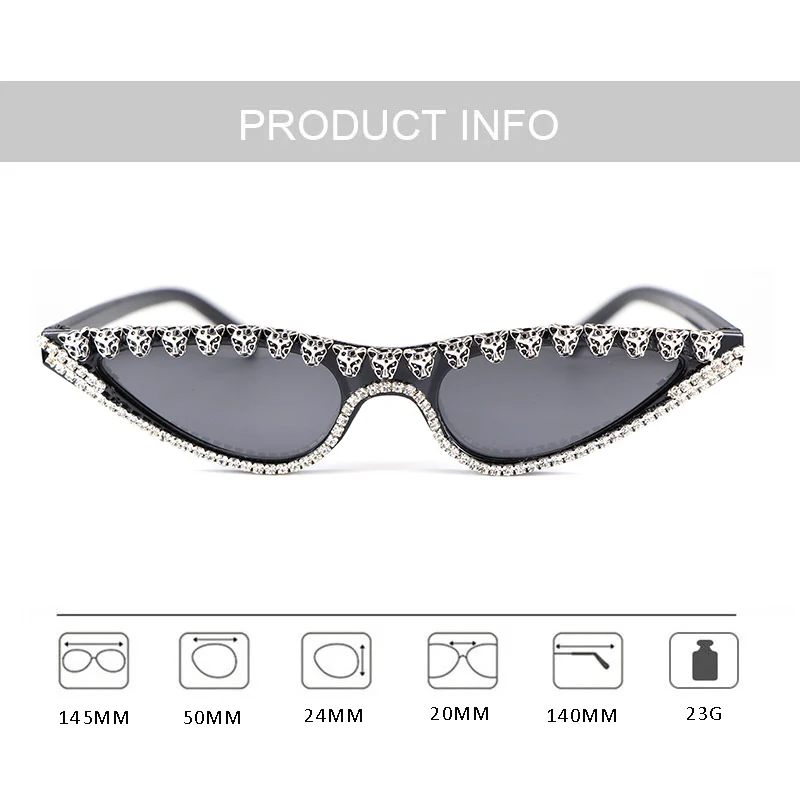 Super Cateyes, винтажные, вдохновленные, модные, с высоким заостренным носком, кошачий глаз, солнцезащитные очки, стразы, блестящие, Кристальные, солнцезащитные очки «кошачий глаз»