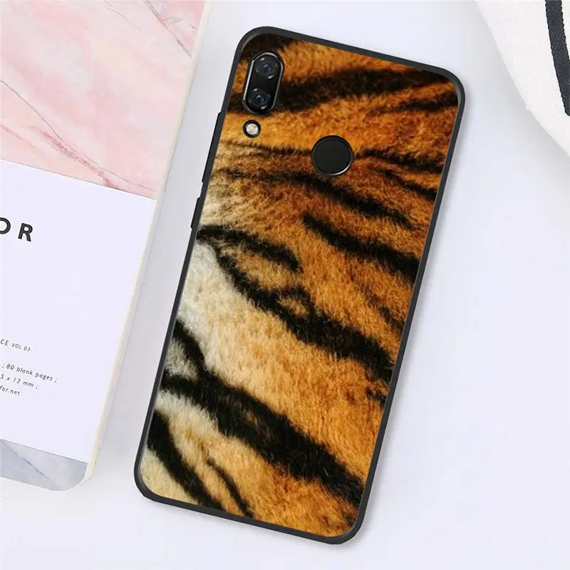 Модный чехол MaiYaCa с тигровым леопардом для телефона Xiaomi Redmi8 4X 6A 9 8A note pro 5Plus Note4 5 7