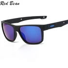 Солнцезащитные очки в квадратной оправе UV400 для мужчин, классические брендовые дизайнерские солнечные очки в ретро стиле, для вождения
