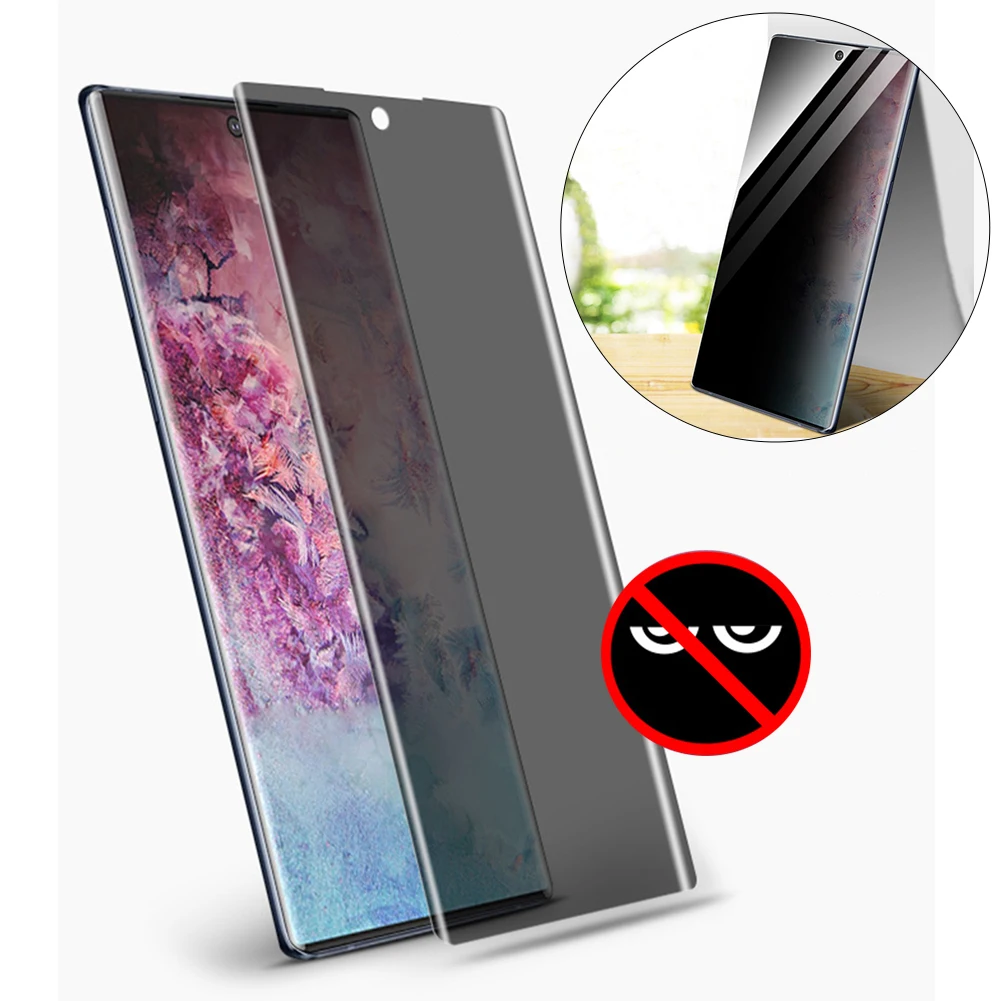 Защитное стекло для сохранения личной информации пленка samsung Galaxy Note 10 Plus HD полное