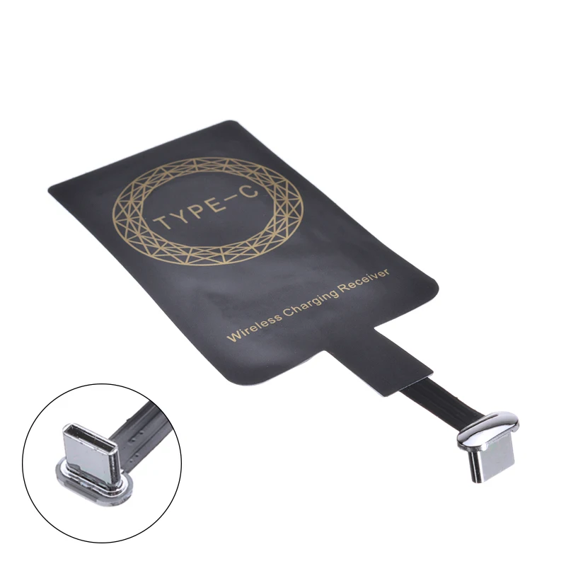 Новый универсальный Type C USB 3 1 Qi Стандартный беспроводной зарядный приемник