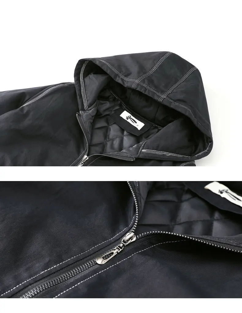 ветровки женские большой размер куртка зимняя короткая 100% хлопок черная кофта с