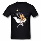 Футболка Asuna и Kirito In Sword Art Online, Забавные футболки с круглым вырезом, 100% хлопок, одежда для онлайн-искусства меча, юмор