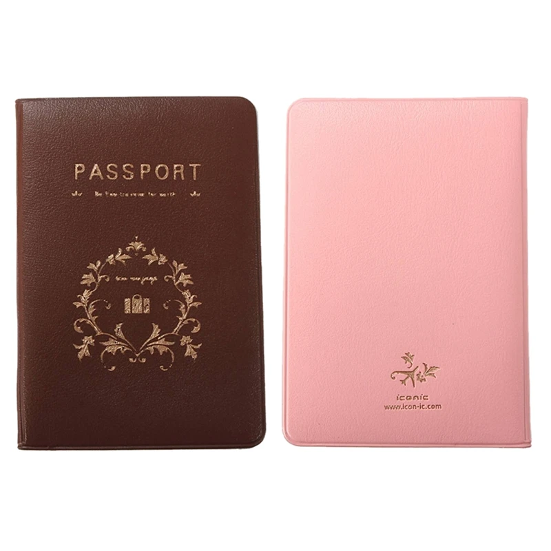 Чехол-органайзер для паспорта Обложка с розовыми цветами | Багаж и сумки