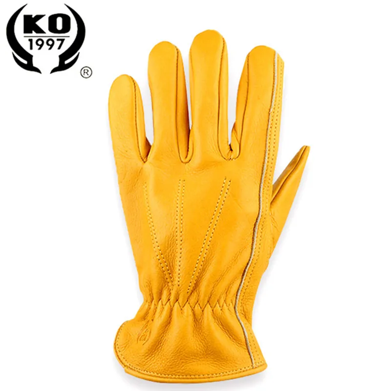 Перчатки мужские из натуральной воловьей кожи | Автомобили и мотоциклы