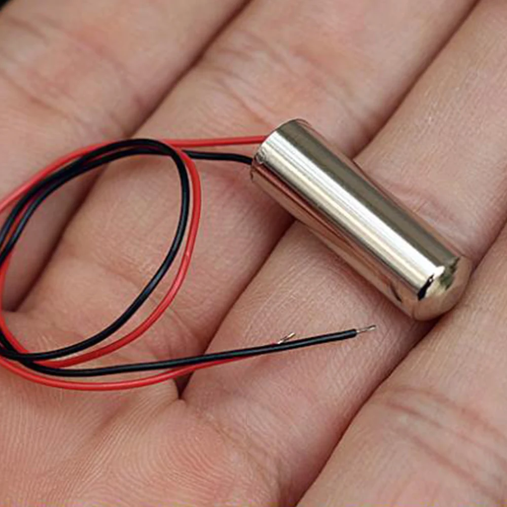 Цилиндрический Вибрационный двигатель 3 в 7 6 В постоянного тока микро-двигатель с