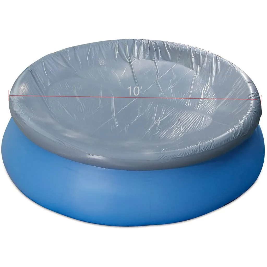 

Pool Accessories 10' Quick Set Ring Pool Cover Swimming Pool Dust Cover For Garden Outdoor Pool Swimming Pool zwembad