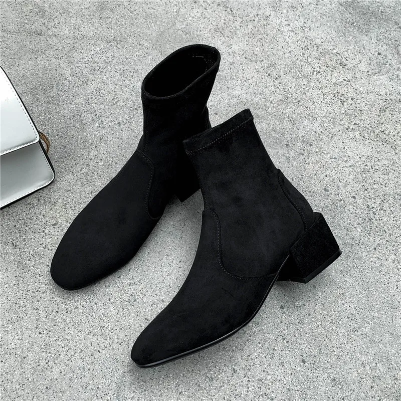Ботильоны для женщин ботинки из натуральной кожи женская обувь высокое качество