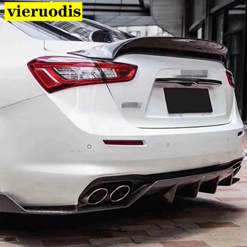 

Ghibli Spoiler Wing Car Rear Tuning Racing Bootlid For Maserati Ghibli 3.0T S Q4 2014 2015 2016