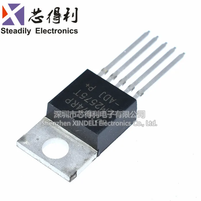 

10pcs/lot New LM2575T-ADJ Switching Regulator Lm2575 Adjustable TO-220