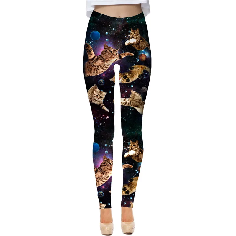 Raisevern Cute Owl Print 3D Leggings Women Fashion Streetwear Pants Fitness Clothing Strechy Trousers Clearance Sale | Женская одежда