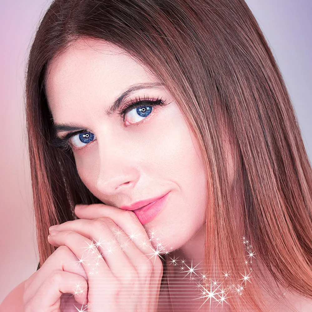 Набор Магнитных ресниц набор магнитных карандашей для глаз и пинцетов 5 пар без