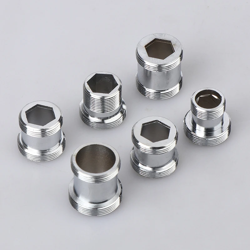 

1PC Faucet Adapter M16 M18 M20 M21 M22 M24 Thread Transfer Thread Brass Connector Bathroom Kitchen Faucet Spout Accessories