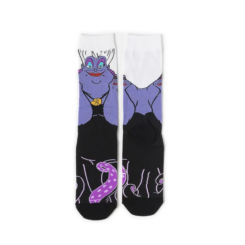 

C177 12Pairs/Lot Fashion Socks For Men And Women Personality Anime Movie Socks Cartoon High Long Sock
